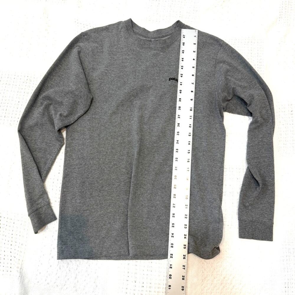 Patagonia small long sleeve P-6 Logo Responsibili-Tee t shirt TLS2 2872 - Picture 2 of 7